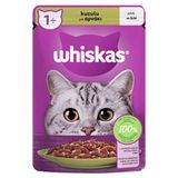 Whiskas Pouch Jöle İçinde Kuzulu 20x85 gr Yetişkin Kedi Konservesi