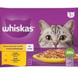 Whiskas Pouch Jöle İçinde Tavuklu ve Hindili 4x85 GR Yetişkin Kedi Konservesi