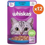 Whiskas Pouch Jöleli Ton Balıklı Kedi Yaş Maması 85 Gr x 12 Adet