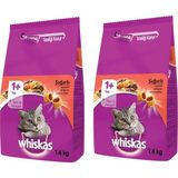 Whiskas Sığır Etli 2x1,4 kg Yetişkin Kedi Maması