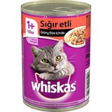 Whiskas Sığır Etli 4x400 gr Yaş Kedi Maması