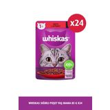 Whiskas Sığırlı Kedi Maması 85 gr 24x