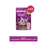 Whiskas Tastymix Kuzu Etli & Havuçlu Yetişkin Kedi Maması 12 x 85 G