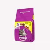 Whiskas Tavuklu Kuru Kedi Maması 1.4 kg (4'li Paket)