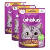 Whiskas Tavuklu Poşet Kedi Yaş Mama 85 G Tekli Paket 3lü paket