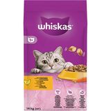 Whiskas Tavuklu & Sebzeli 14 Kg Kuru Kedi Maması Premium Kalite 1+ Yaş İçin