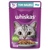 Whiskas Ton Balıklı 6x85 gr Pouch Yetişkin Kedi Konservesi