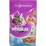 Whiskas Ton Balıklı Sebzeli Kuru Kedi Maması 1.4 kg (2'li Paket)