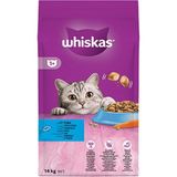 Whiskas Ton Balıklı Sebzeli Premium Kuru Kedi Mama 14 Kg Yetişkinler İçin Lezzetli Balık Tat