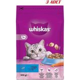 Whiskas Ton Balıklı ve Sebzeli Yetişkin Kedi Maması 300GR*3 Adet - 1