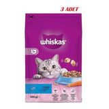 Whiskas Ton Balıklı Ve Sebzeli Yetişkin Kedi Maması 300Gr*3 Adet