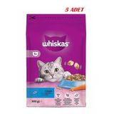 Whiskas Ton Balıklı Ve Sebzeli Yetişkin Kedi Maması 300Gr*5 Adet