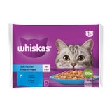 Whiskas Yaş Kedi Maması Poşet Balık Favorileri 4x85 gr