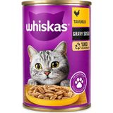 Whiskas Yetişkin Kedi Konserve Yaş Mama 400 gr – Ton Balıklı, Tavuklu ve Sığır Etli Çeşitleri