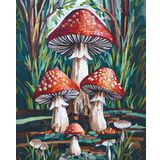 Whispers in the Grass: A Mosaic Toadstool Notebook: Inspired by the quiet magic of nature, this beautiful notebook features a mosaic of red toadstools ... for writing, sketching, and daydreaming.