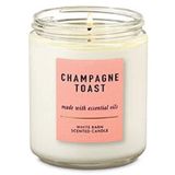 White Barn Bath & Body Works Tekli Fitil Kokulu Mum Şampanya Tost (Şampanya Tostu) Ambalaj Değişir