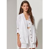 White by Nature Rahat Beyaz Kadın Ceket 313506