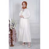 WHITE CORNER Elbise 1106 Bej - 2