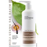 White Diamond Hızlı Saç Uzama At Kuyruğu 500 ml Saç Bakım Şampuanı