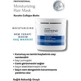 White Diamond Kuru ve Yıpranmış Saçlar Için Nemlendirici Yumuşatıcı Onarıcı Saç Bakım Maskesi 500 ml
