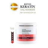 White Diamonds Botox Keratin Saç Maskesi Yoğun Keratin Içerikli Derinlemesine Bakım 500 Ml