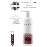 White Diamonds Saç Dökülme Önleyici Güçlendirici Etkili Keratin Kolajen Saç Bakım Şampuanı 500 Ml