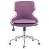 White Furniture Donna Ofis Çalışma Sandalyesi - Pembe