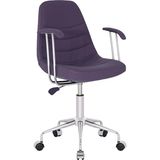 White Furniture Donna Rahat Bar Sandalyesi - Mor