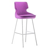 White Furniture Donna Rahat Bar Sandalyesi - Pembe