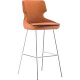 White Furniture Donna Rahat Bar Sandalyesi - Turuncu