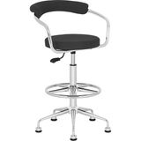 White Furniture Nessa Bar Sandalyesi - Siyah