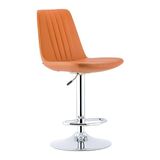 White Furniture Sive Rahat Bar Sandalye - Turuncu