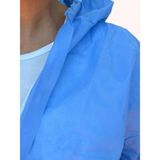 White Guard Mavi Kapüşonlu Tek Kullanımlık Iş Tulumu – 100 Lü Pakette - Gök Mavisi - 2XL