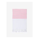 White Imbat Pamuk Peştamal Pembe 90x170