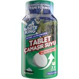 White King Çamaşır Suyu Tableti Karbeyaz 32'li 160 gr Hijyenik ve Ultra Konsantre Temizlik
