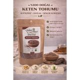 White Mum's Keten Tohumu 200G %100 Doğal Katkısız Vegan Omega 3 Kaynağı Şeker Ilavesiz - 200 gr