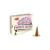 White Musk 2 Paket toplam 20 adet konik tütsü