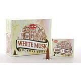 White Musk Aromalı Konik Tütsü - Çok Renkli