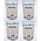 White Organic Bebek Irmiği 500 gr +6 Ay 4 Adet Bebek Ek Gıdası Taş Değirmen