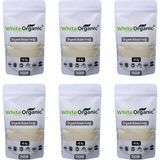 White Organic Organik Bebek Irmiği 250 gr +6 Ay Taş 6'lı Set