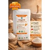 White Organic Organik Tam Buğday Unu 1 Kg Atalık Yerli