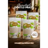 White Organic Organik Tam Buğday Unu 500 gr 4 Adet