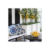white rabbit home Mavi Akdeniz Kırlent Kılıfı(Adet Fiyatıdır.)