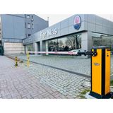 White Rose Dynamic Bariyer Kapı 24V Dc Motor 3-4 Metre Yuvarlak Kollu