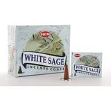 White Sage Aromalı Konik Tütsü - Renkli - 1 lt
