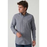White Stone Almeirim G2507 Slim Fit Gömlek Desenli - 2XL