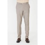 White Stone Bej Erkek Kumaş Pantolon Modern Kesim Klasik Pantolon - 48