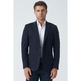 White Stone Birmingham C4011 Yünlü Likralı Slim Fit 6 Drop Örme Ceket Laci - 50