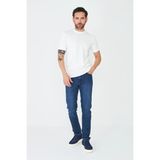 White Stone Lacivert Regular Erkek Kot Pantolon - Mavi - 36
