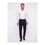 White Stone Siyah Regular Fit Erkek Kumaş Pantolon